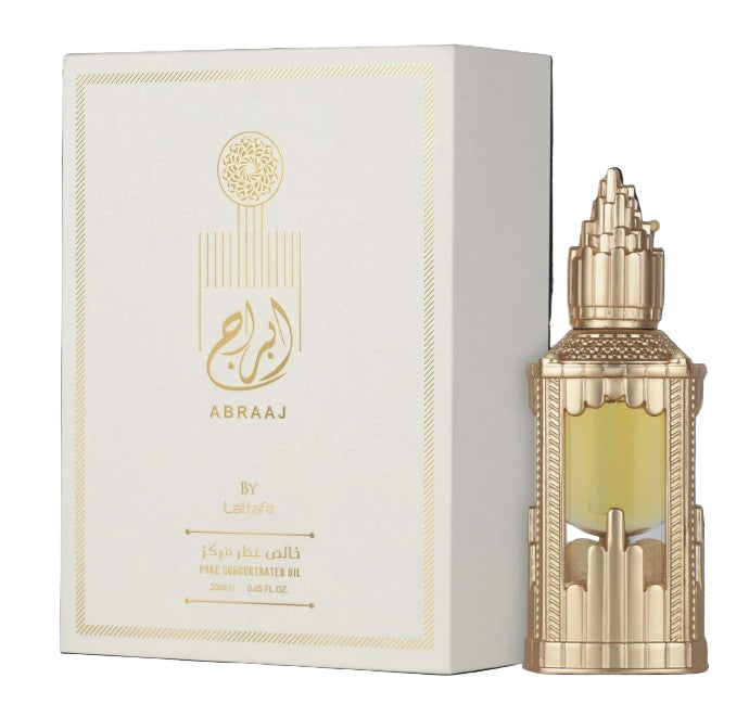 Abraaj Pure Parfümöl 20ml – Konzentriertes Arabisches Öl | Lattafa