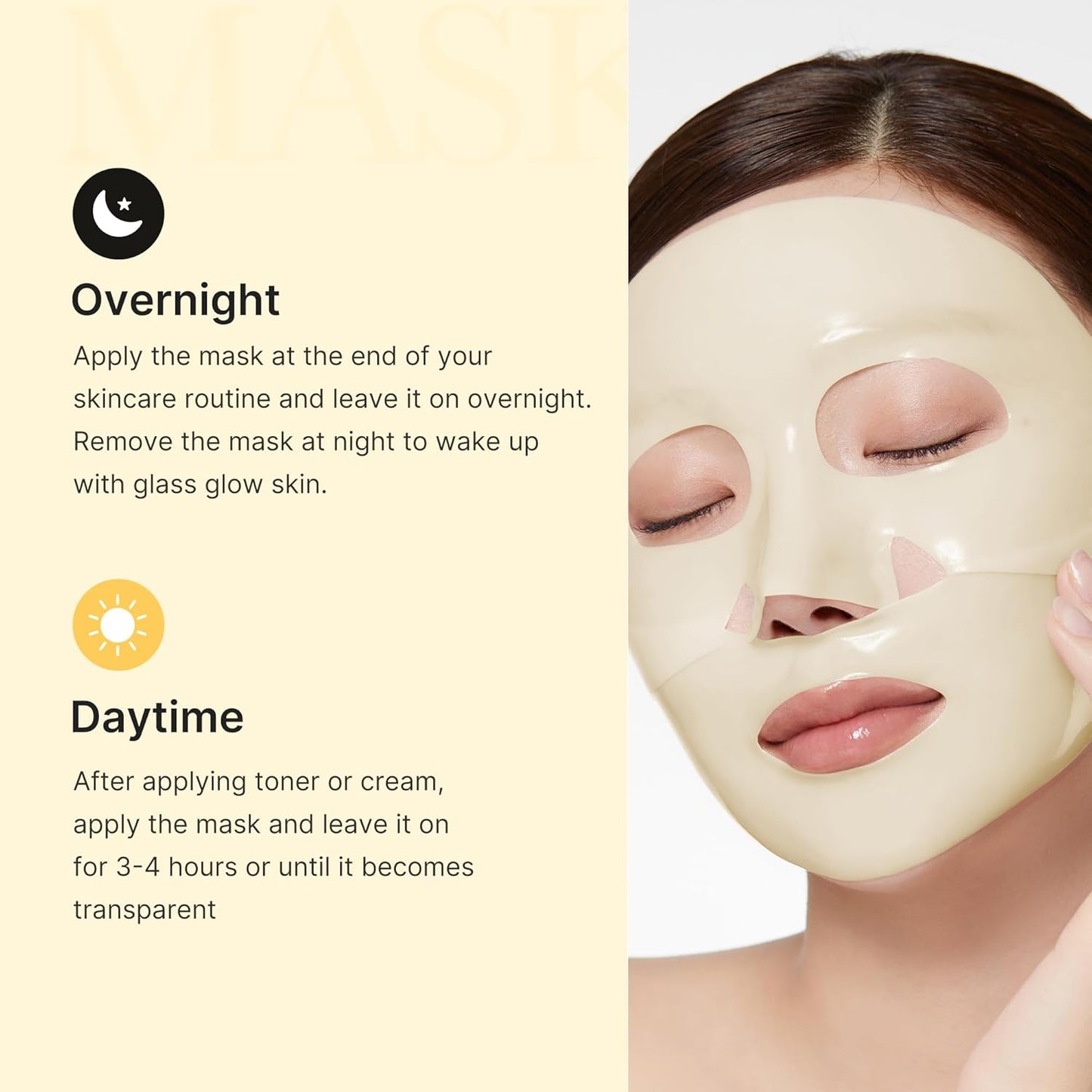 Medicube Kojic Acid Turmeric Brightening Gel Mask 4er Pack á 28g