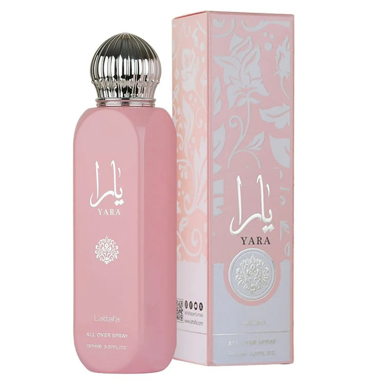 Yara – Orientalischer Damen Körperspray 150ml | Lattafa