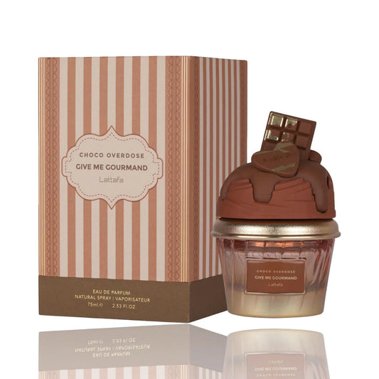 Choco Overdose Give Me Gourmand – Süßes Unisex Parfüm EDP 75ml | Lattafa