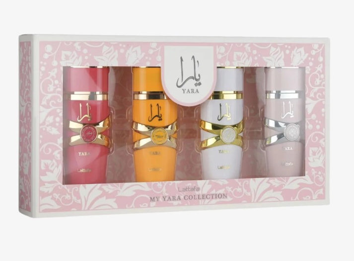 My Yara Collection Geschenkset – 4x 25ml Damen Parfüm Set | Lattafa