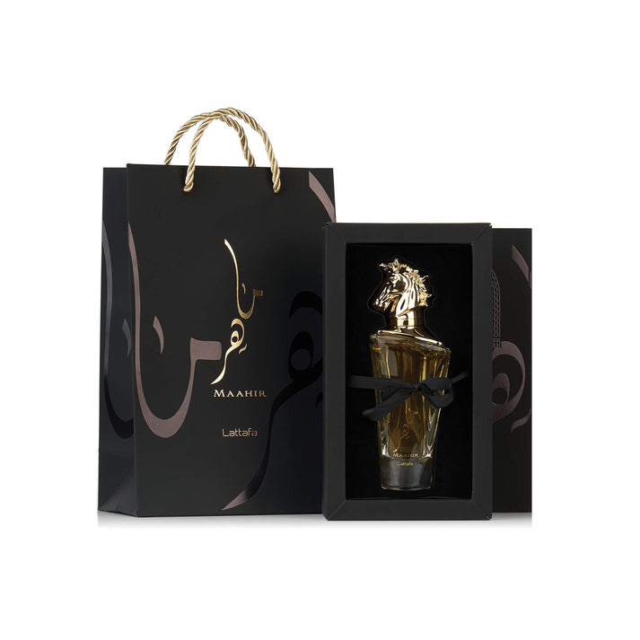 Maahir Gold – Orientalisches Unisex Parfüm EDP 100ml | Lattafa
