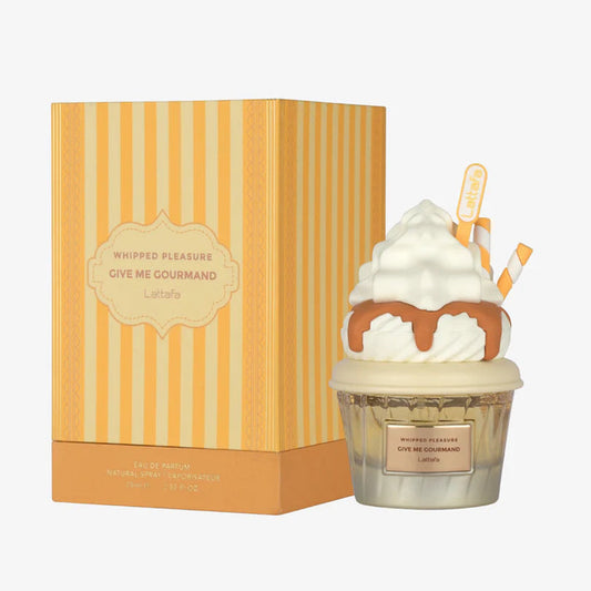 Whipped Pleasure Give Me Gourmand – Süßes Unisex Parfüm EDP 75ml | Lattafa